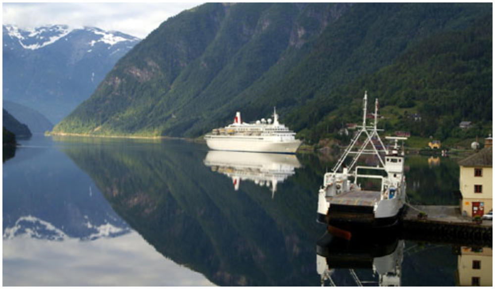 Auf den Fjorden