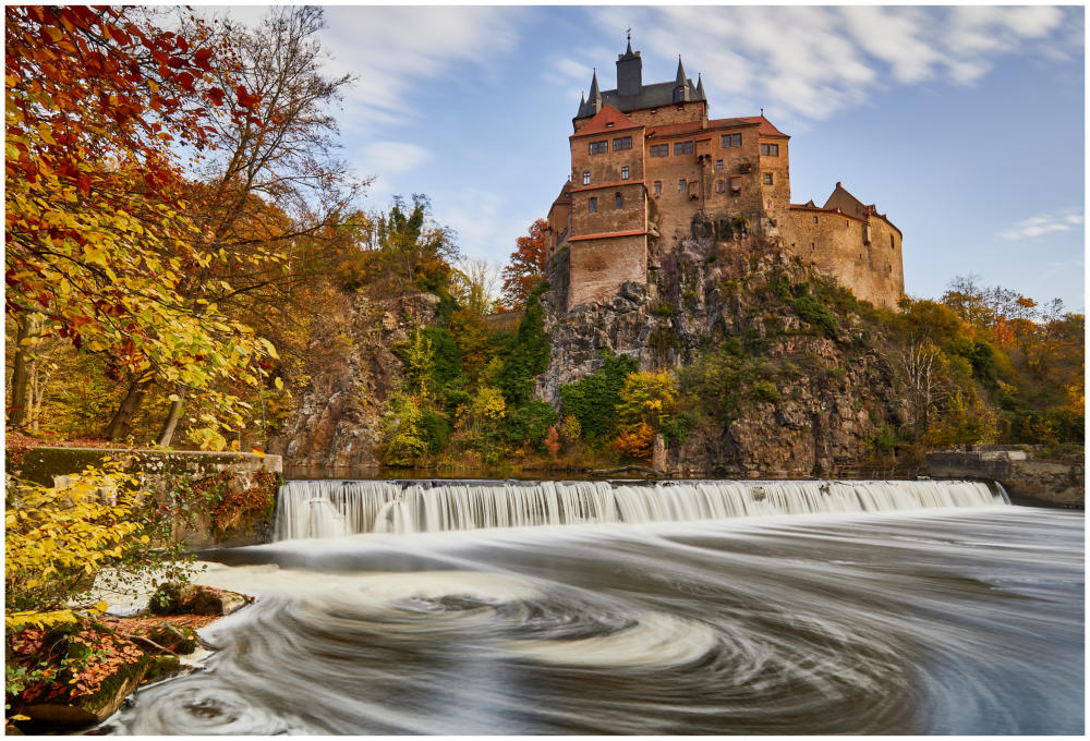 Herbstliche Burg